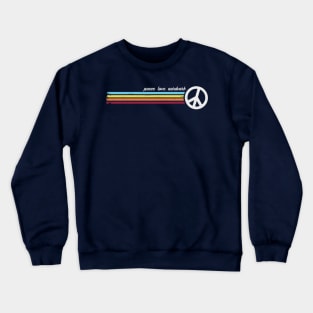 Peace Love Aardvark Crewneck Sweatshirt